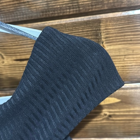 Michael Kors Ribbed Off Shoulder Midi Dress - Picture 13 of 13